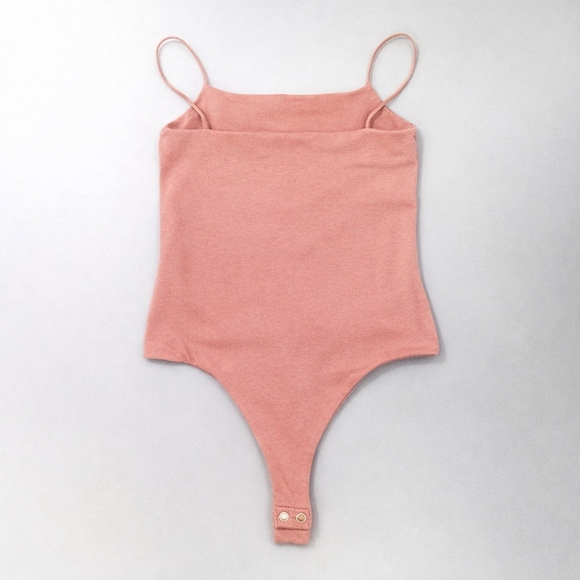 Banana Republic True Hues Dusty Pink Bodysuit – XXS Petite - Picture 3 of 7